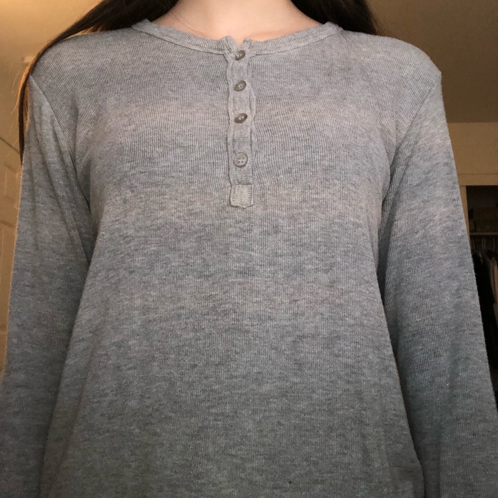 Brandy Melville Grey Long Sleeve